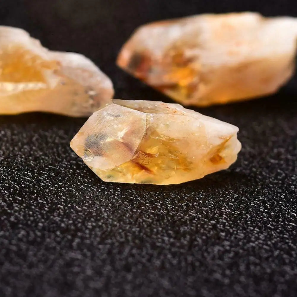 Rough Citrine Crystal Stones