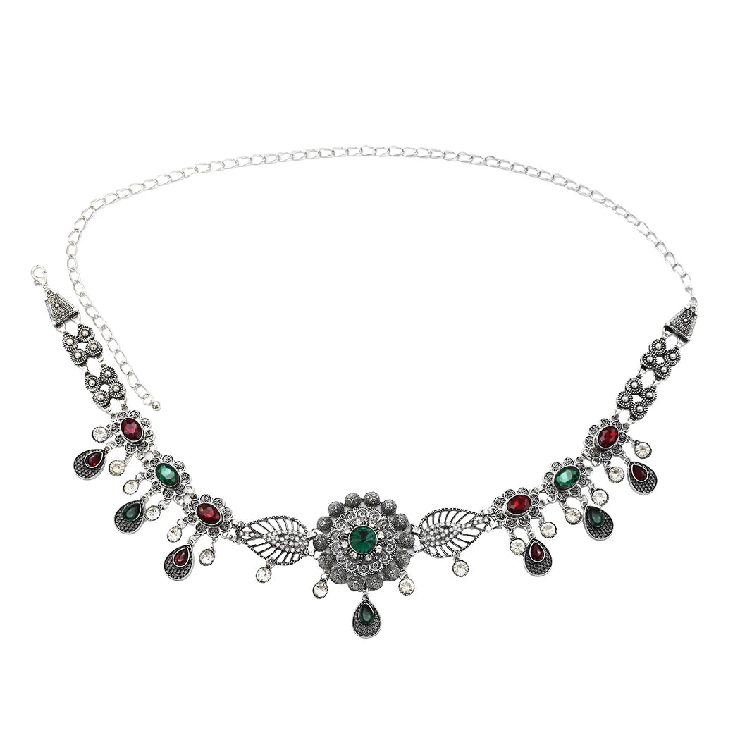 Tidebloom Crystal Waist Chain