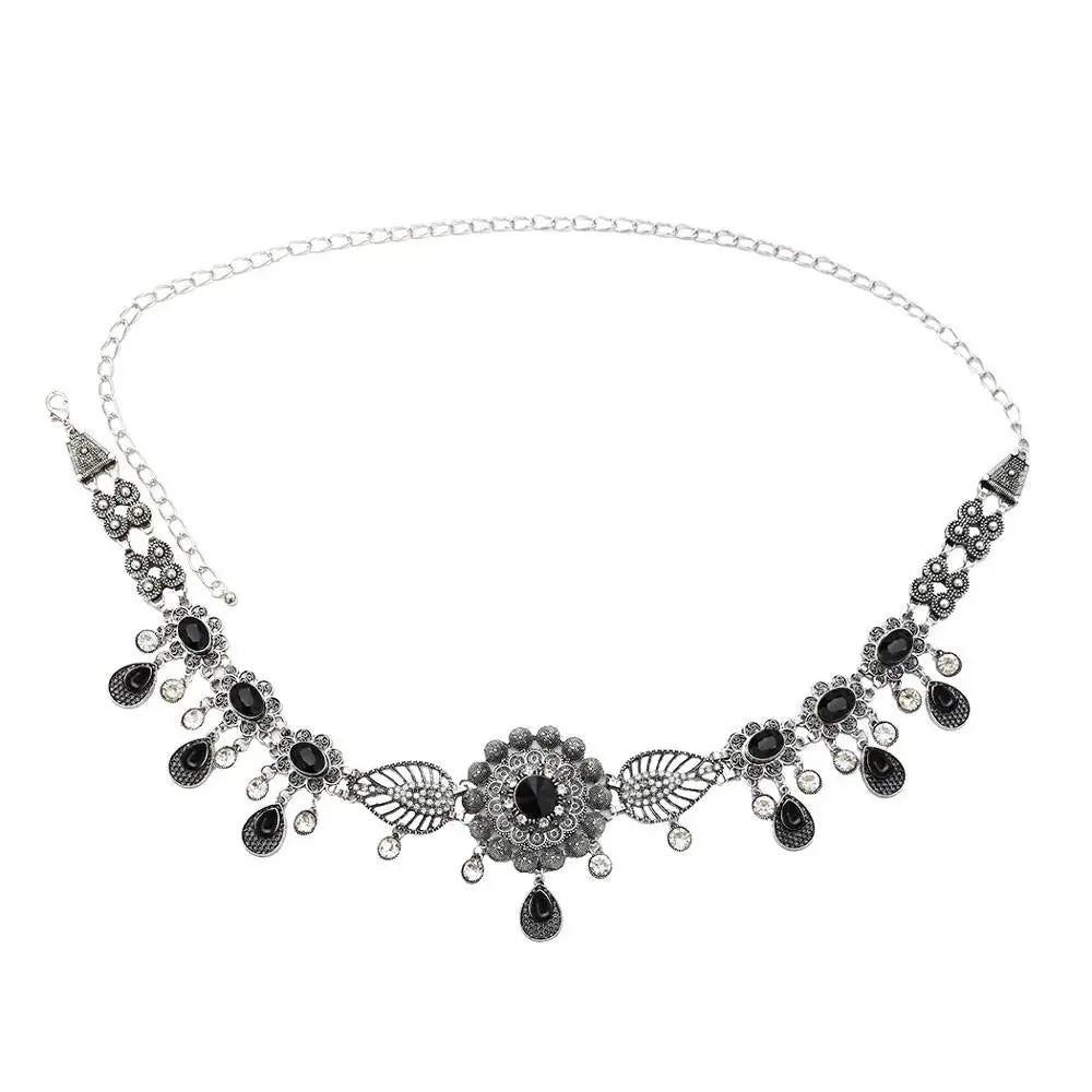 Tidebloom Crystal Waist Chain