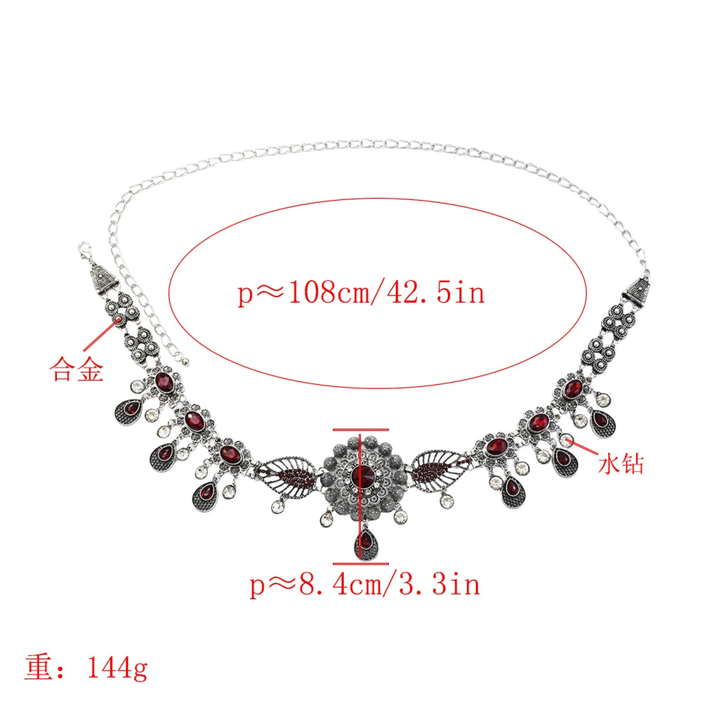 Tidebloom Crystal Waist Chain