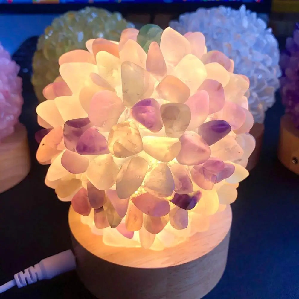 Amethyst Crystal Lamp