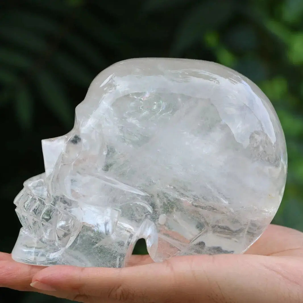 Clear Quartz Crystal Skull