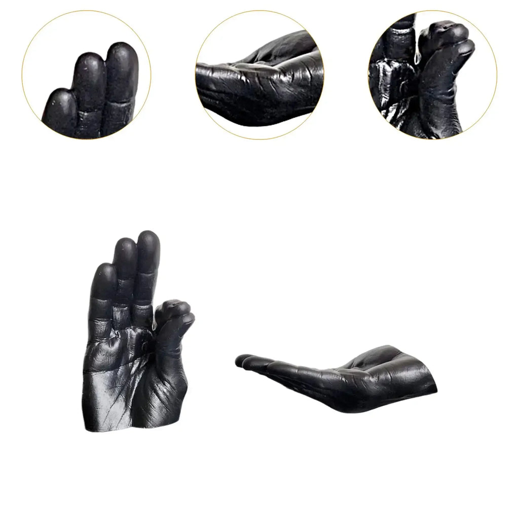 Hand Statue Incense Holder Set