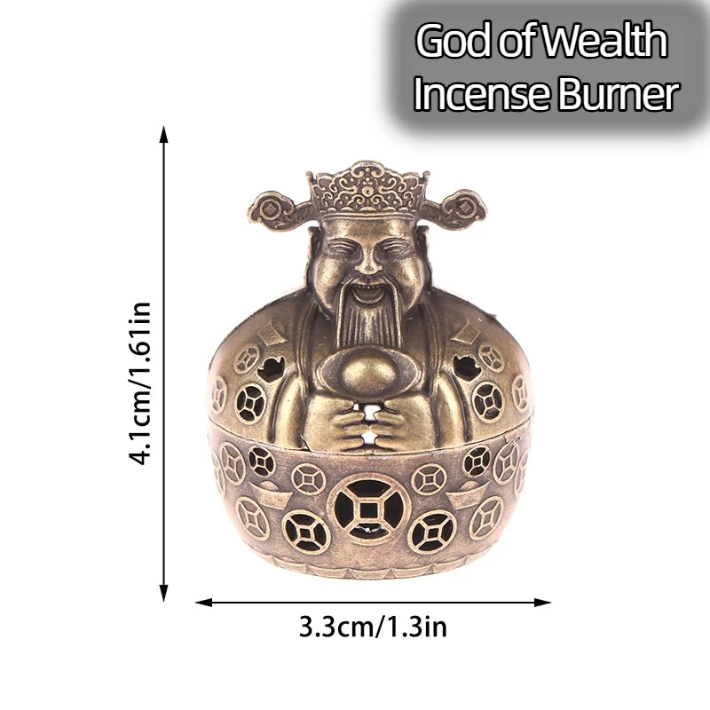 Antique Metal Incense Burner