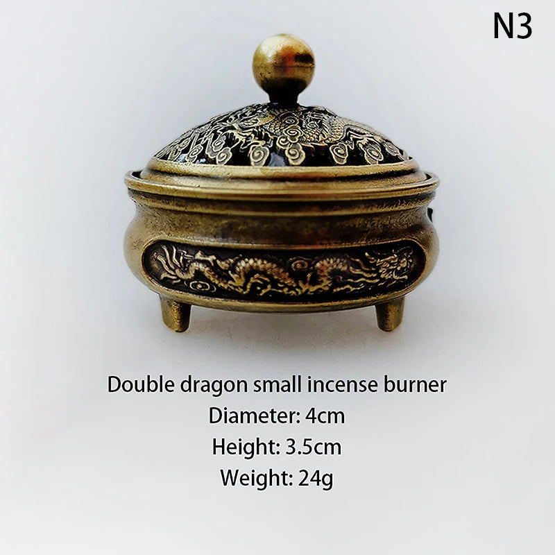 Antique Metal Incense Burner