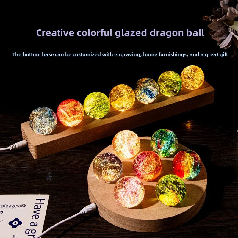 Crystal Planet Ball Décor