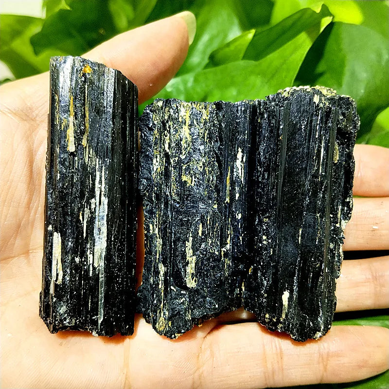 Black Tourmaline Raw Crystal Specimen