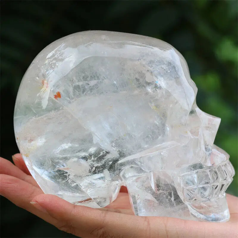 Clear Quartz Crystal Skull