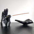 Hand Statue Incense Holder Set