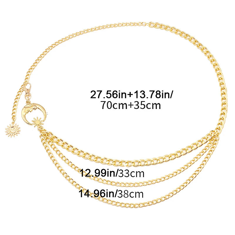 Moonlit Tide Waist Chain