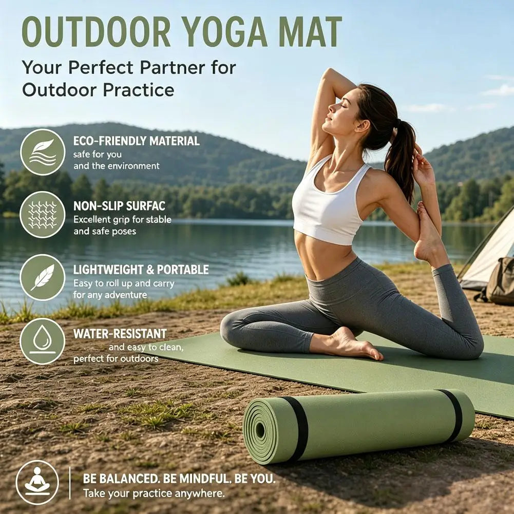Salt & Fire Foldable EVA Yoga Mat — 180cm