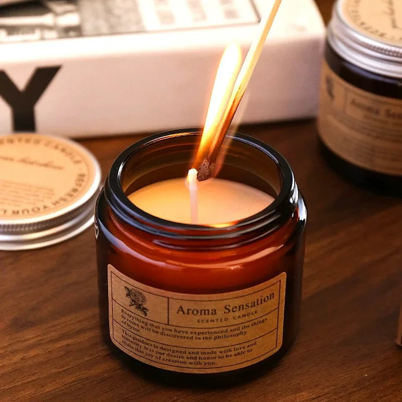 Salt & Fire Scented Soy Candle