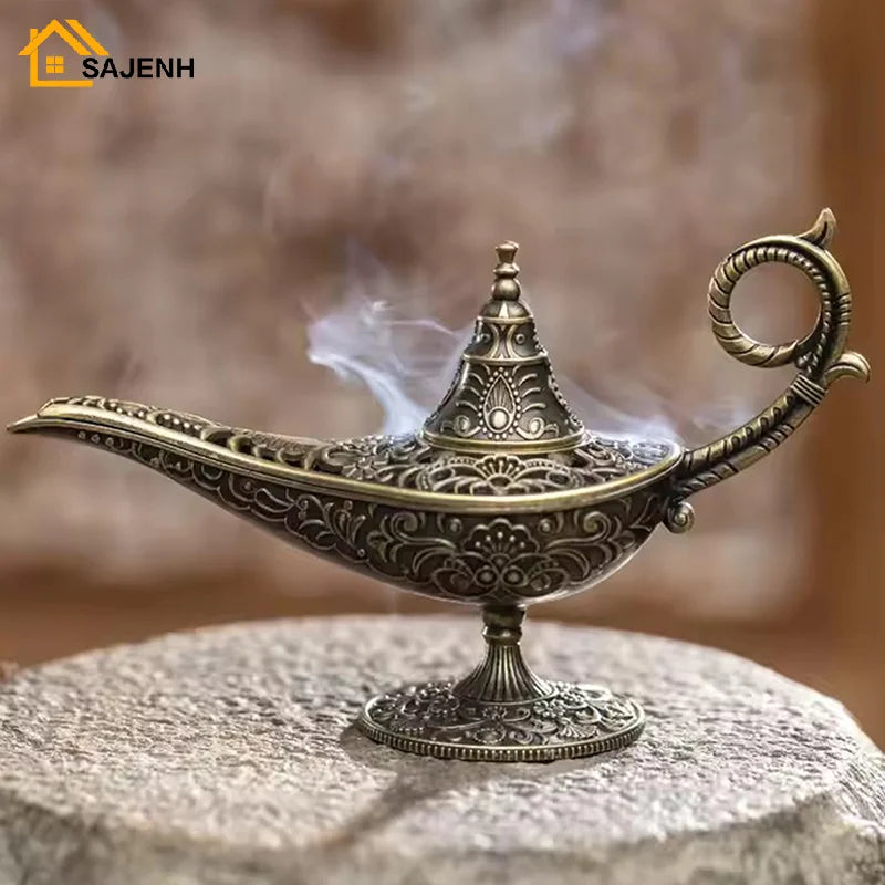 Antique Metal Incense Burner