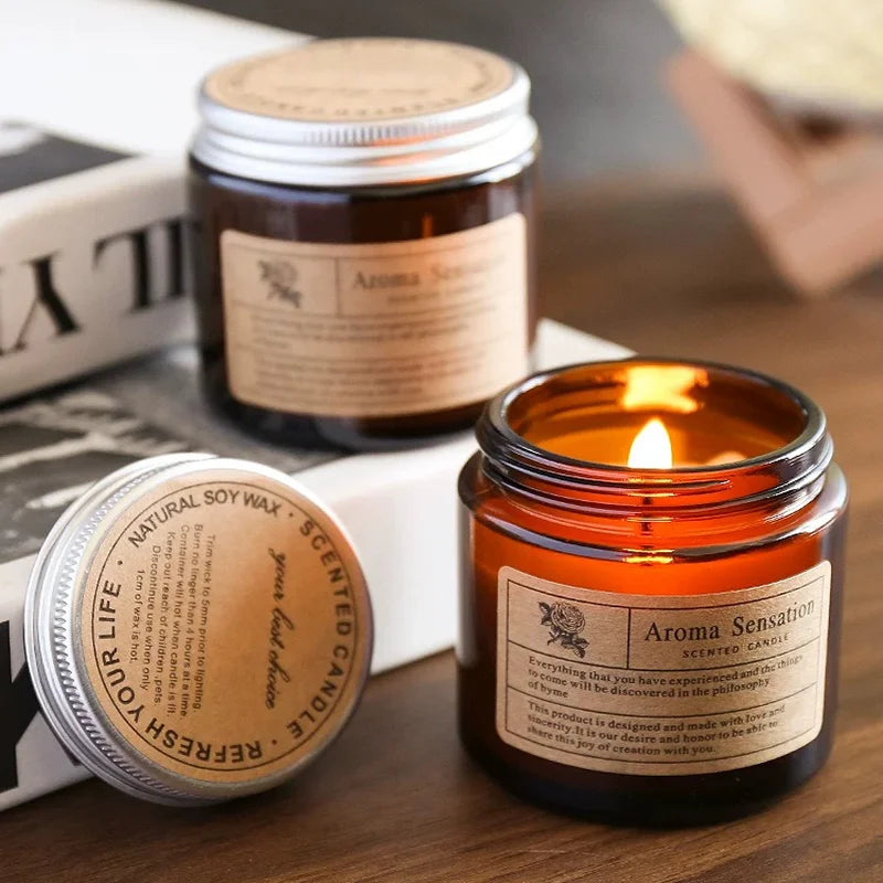 Salt & Fire Scented Soy Candle