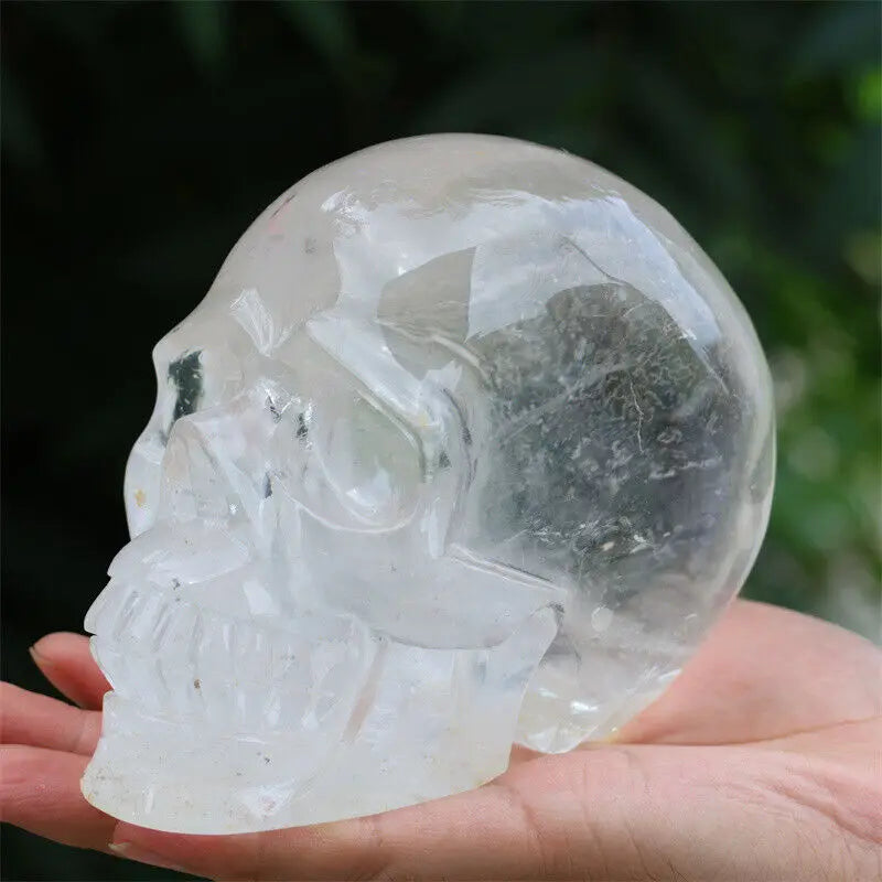 Clear Quartz Crystal Skull