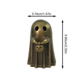 Salt & Fire Pumpkin Ghost Incense Holder