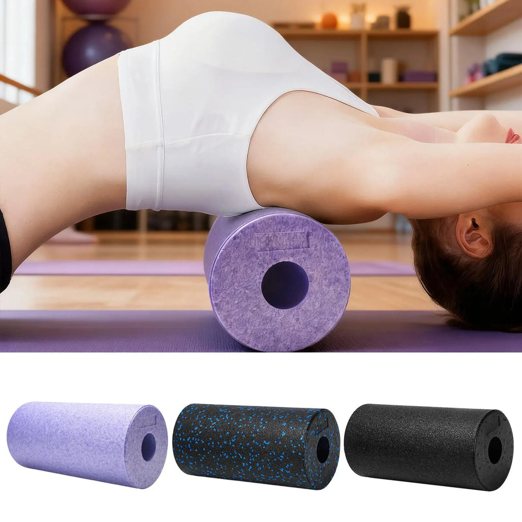 Salt & Fire Yoga Foam Roller — Deep Tissue Massager