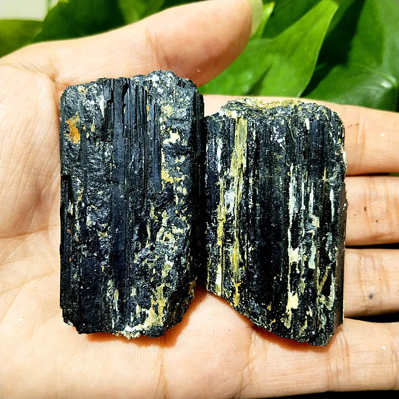 Black Tourmaline Raw Crystal Specimen