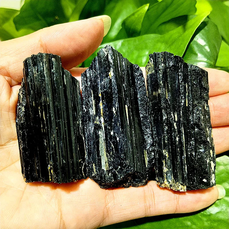 Black Tourmaline Raw Crystal Specimen