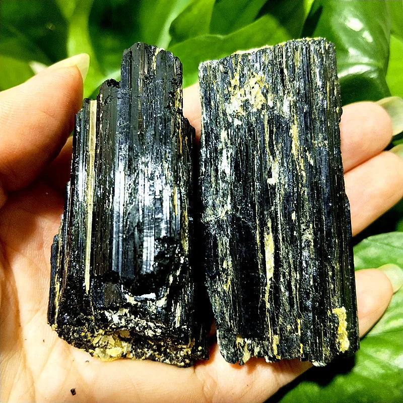 Black Tourmaline Raw Crystal Specimen