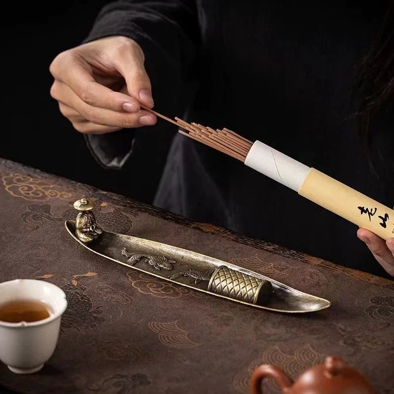 Japanese-Style Boat Incense Holder