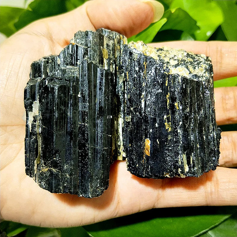 Black Tourmaline Raw Crystal Specimen