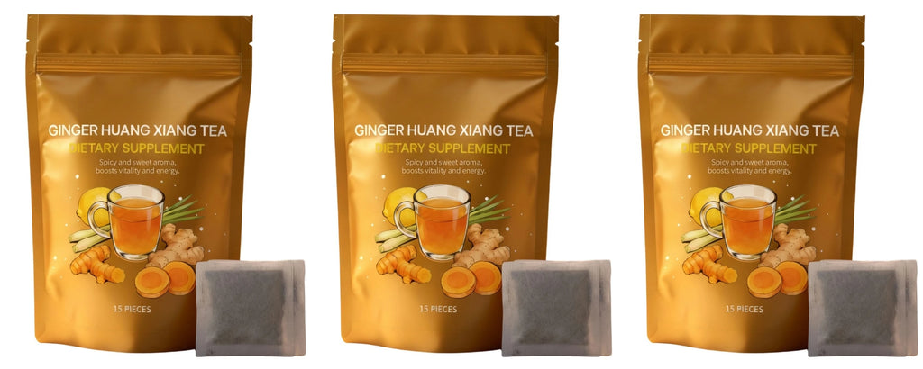 Ginger Turmeric Herbal Tea — Lemongrass Blend