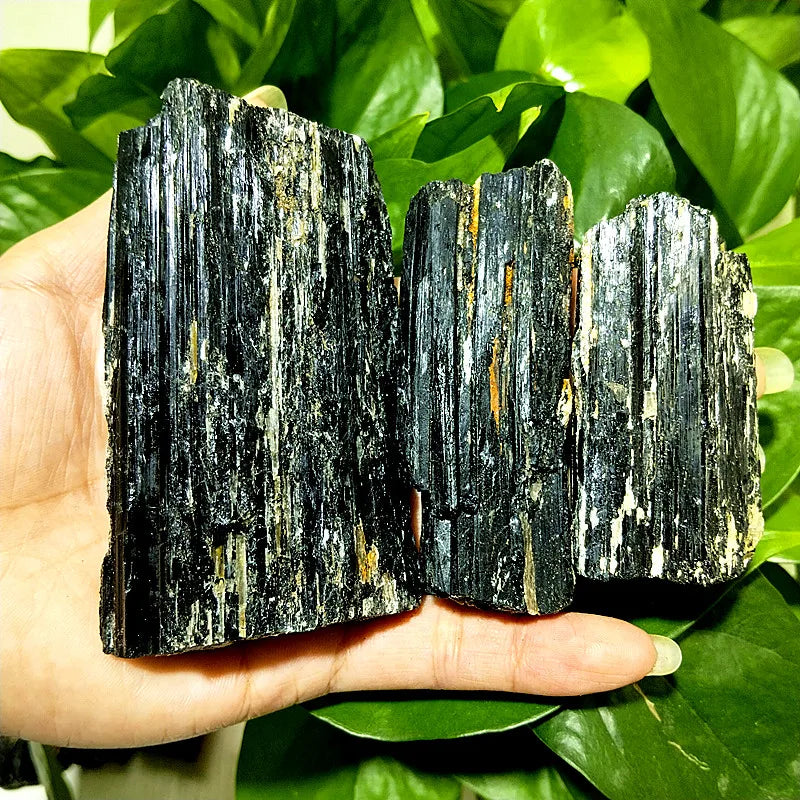 Black Tourmaline Raw Crystal Specimen