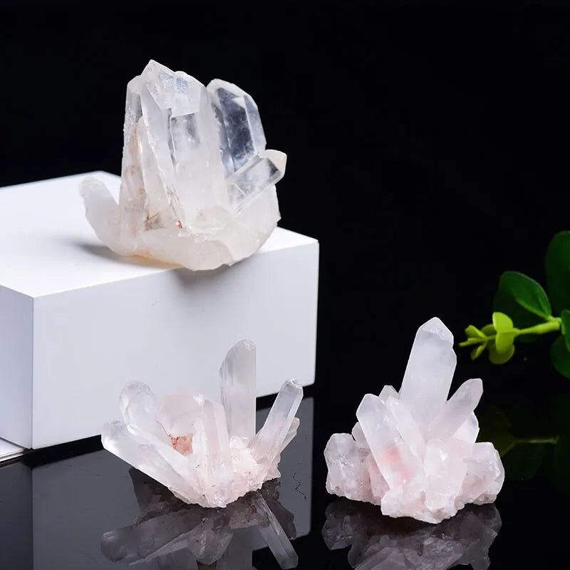 Clear Quartz Crystal Cluster