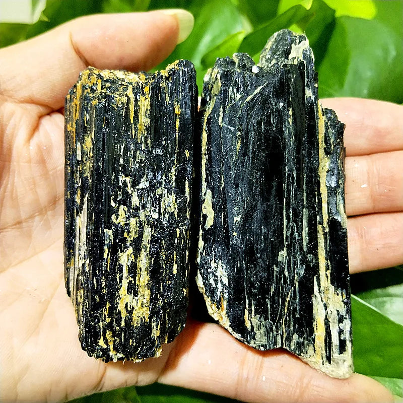Black Tourmaline Raw Crystal Specimen