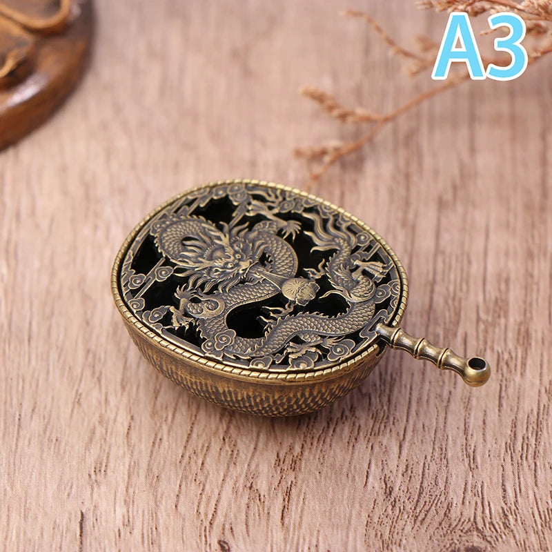 Antique Metal Incense Burner