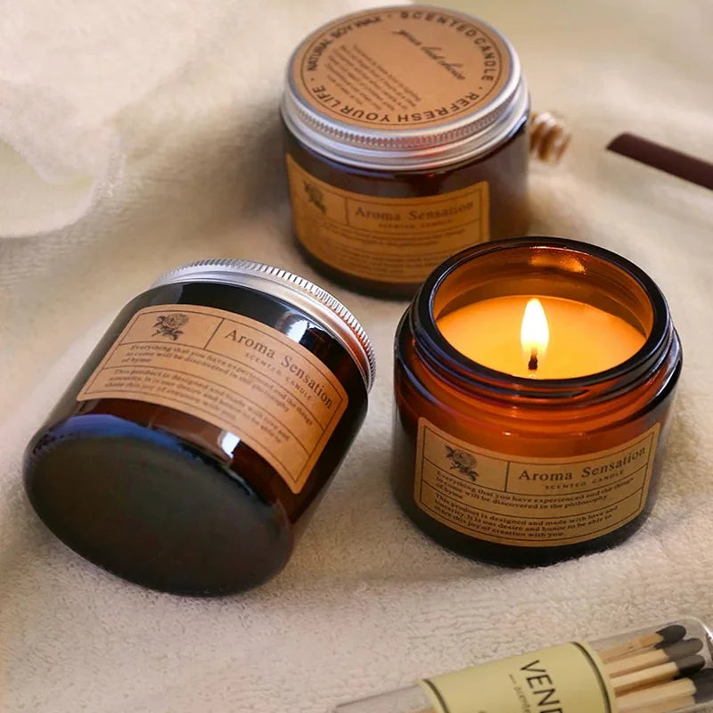 Salt & Fire Scented Soy Candle