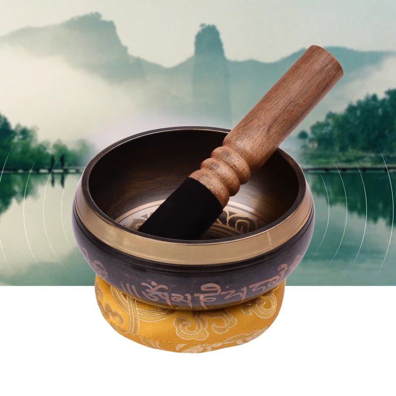 Salt & Fire Tibetan Singing Bowl Set — 12.5cm