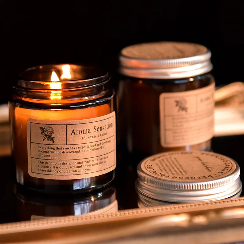 Salt & Fire Scented Soy Candle