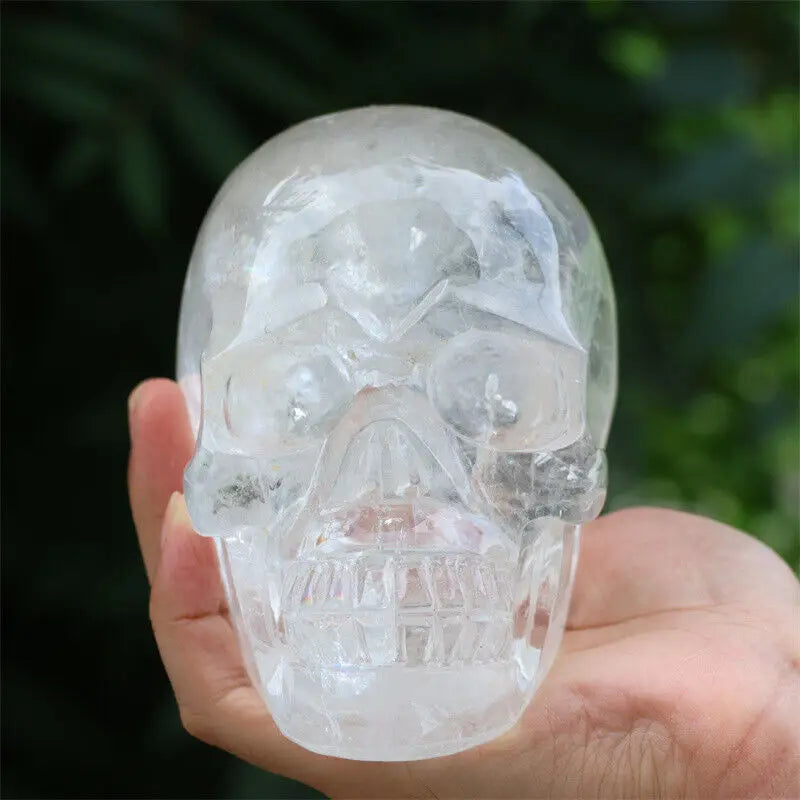 Clear Quartz Crystal Skull