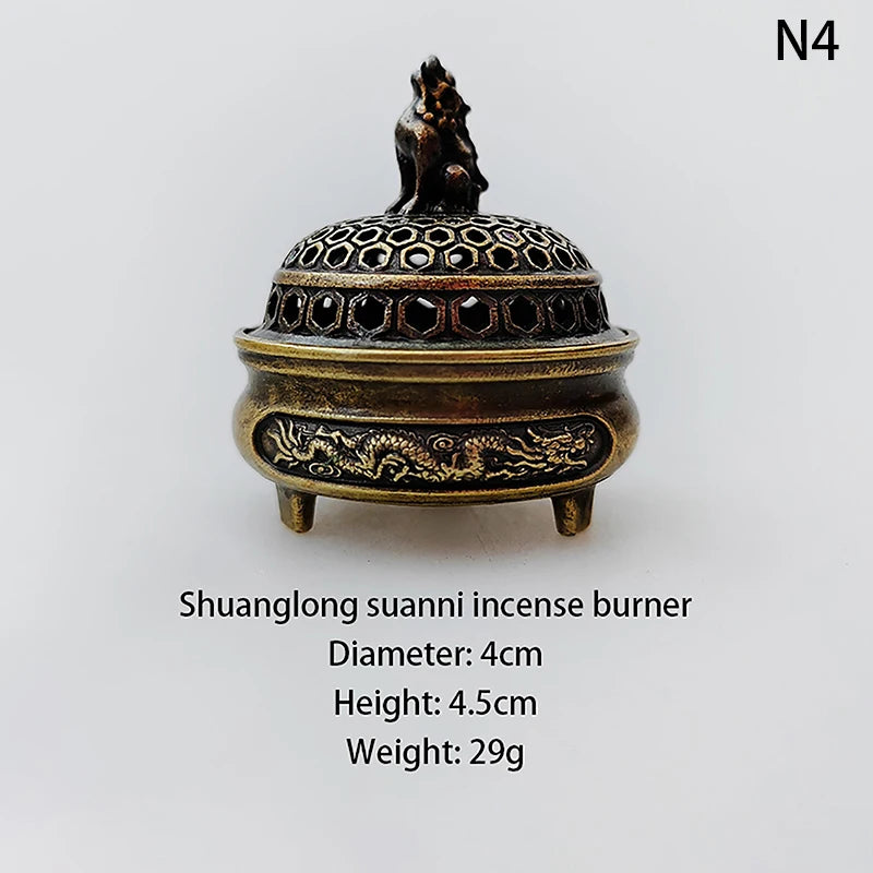 Antique Metal Incense Burner