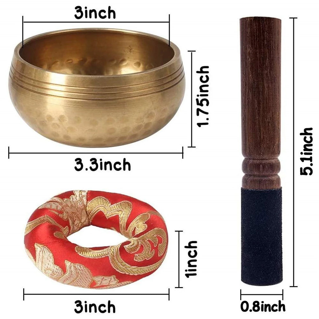 Salt & Fire Tibetan Singing Bowl Set