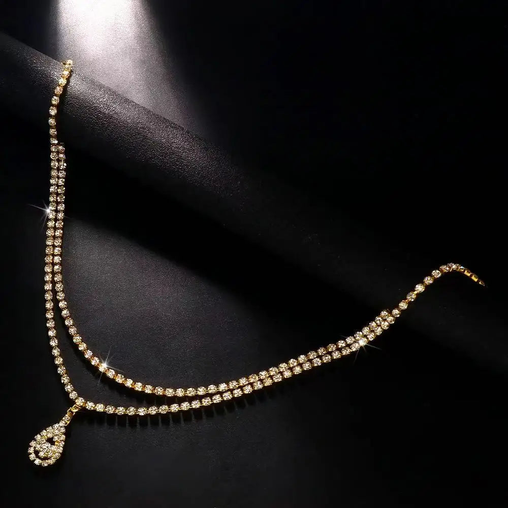 Sea Glass Double-Chain Waist Chain